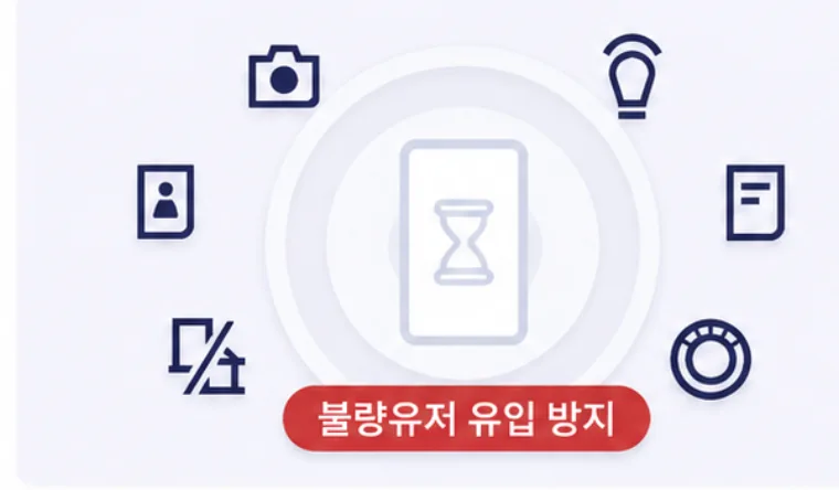 프로필 검증 시스템 일러스트